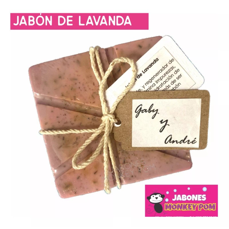 Jabones Monkey Pom 25 Jabones Artesanales Recuerdos Personalizados + 100