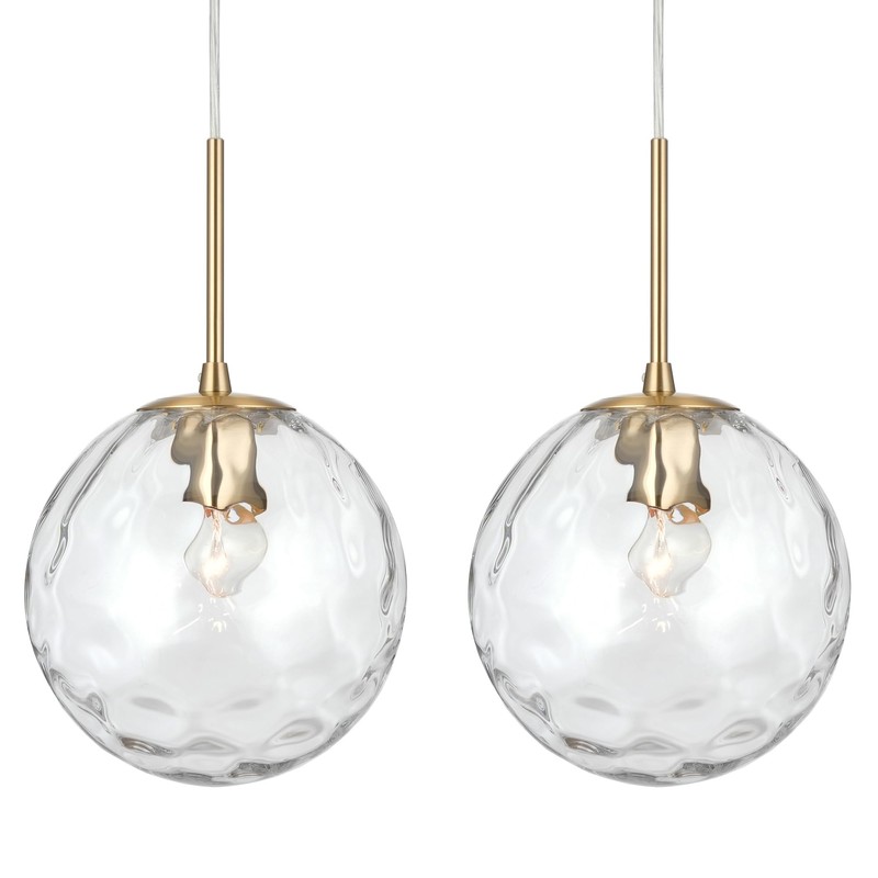 ALICE HOUSE 2 Packed 8-inch Modern Kitchen Island Pendant Lights,