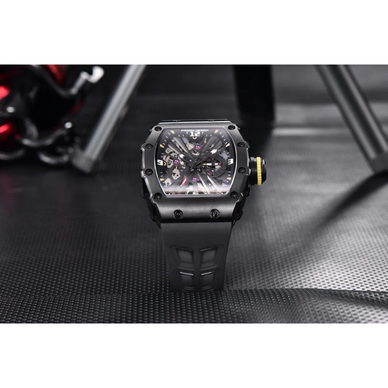 Reloj De Pulsera Analógico Ejecutivo Pagani Design Para Homb Correa