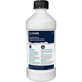 EcoPure Water Solved Water Softener Cleaner Liquid 16 oz.