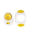Avanti Egg Topper and Pricker Set, White/Yellow, 12603 6.5 cm*15