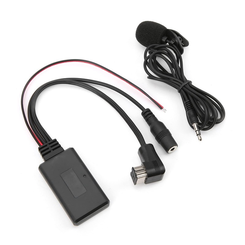 Bluetooth AUX Adapter, Car Radio Microphone with AUX Audio Cable