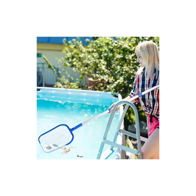 Adjustable Telescopic Pool Skimmer Net for Easy Cleaning