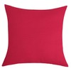 TangDepot Set of 2 Handmade Decorative Solid 100% Cotton Canvas