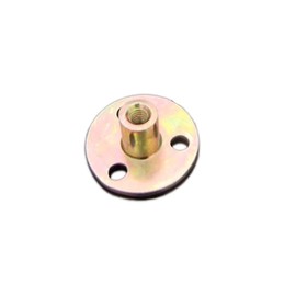 Flange Coupling Tee Nut Inner Thread Dia M6 Carbon Steel T-Nuts Flange Nut Thread Flange Coupler Connectors D37mm x L17mm