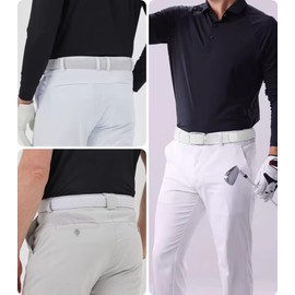 JIFANPAUL Elastic Braided Belt for Men and Women,Stretchable Adjustable Web Woven Belt for Work,Casual Wear, and Golf