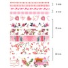 allydrew Decorative Washi Tape Box Set (10 Rolls), Romantic Pink