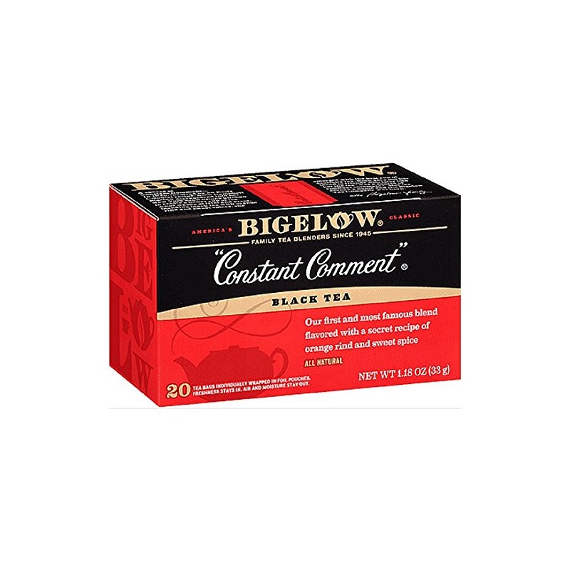 Bigelow Constant Comment Tea, 20-Count Boxes (Pack of 1)