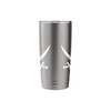 Calico Jack Flag Pirate T-shirt Stainless Steel Insulated Tumbler