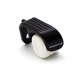 ACEOFFIX E hook for Brompton Folding Bike,Ultra-light Fork Hook CNC Made Alloy BMX Front Mudguard Fenders,Bicycle Accessories black