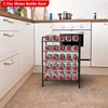 BTY 5 Tier Water Bottle Organizer Small Water Bottle Holder