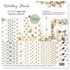 Matty's Crafting Joy Wedding Florals, Double Sided Scrapbook Paper 12x12,