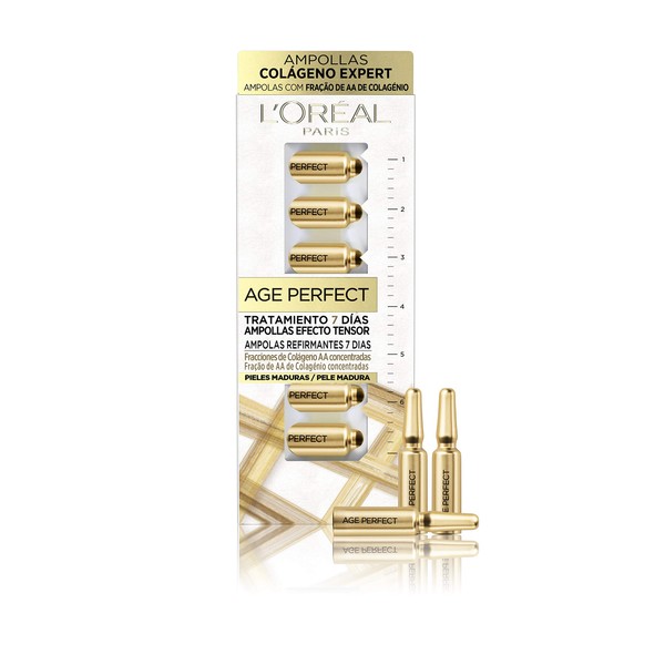 L'Oréal Paris Ampollas Age Perfect Colágeno Expert Tratamiento Reafirmante 7