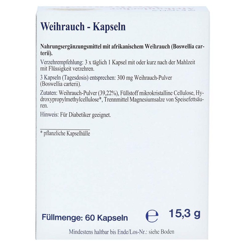 Frankincense Capsules