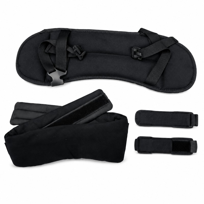 3D Sleep Eye Mask with Travel Neck Support – Cotton