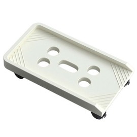 Mobile Computer Tower Stand Thicken Universal Rolling PC Stand with Heat Dissipation Hole for Office Universal Wheel
