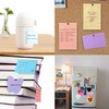 6 Pack Lined Sticky Notes 4 x 6 inch,6 Colors
