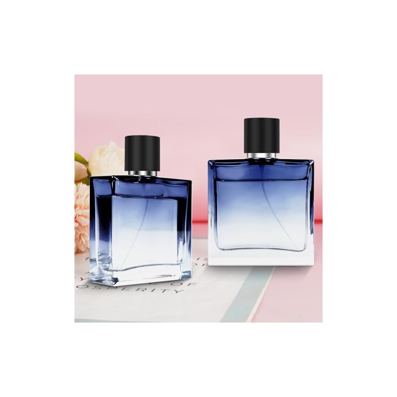 LOPHE Parf√ºmzerst√§uber, 2 St√ºck 50ml Mini Parfum Zerst√§uber Blau, Portable