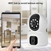 Binocular Surveillance Camera Smart WiFi Indoor Wireless HD Security Camera