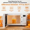 Graduated Glass Measuring Cup With Handle High Borosilicate Liquid Measuring