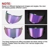 psler For AGV K6 K6s Visor, Mirrored Helmet Visor, Helmet