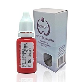 Biotouch - Pigments Permanent Eyebrow Makeup 15mL Bottle (Pink Mauve)