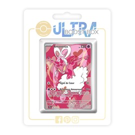 Amovénus (Cupidos) 180/167 Secret Alternative Pokémon Gallery - Ultraboost X Écarlate et Violet 6 - Mascarade Crépusculaire Box with 10 French Pokémon Cards