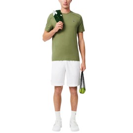 Lacoste Men's Regular Fit Ultra Dry Tennis Shorts, White, X-Large