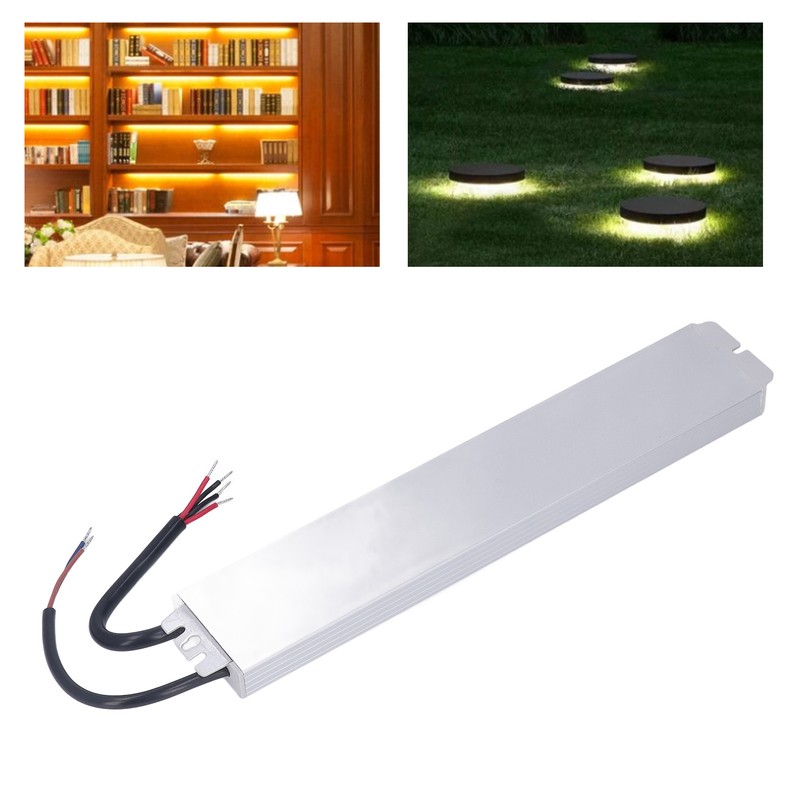 LED Power Supply Waterproof Driver 180‑264VAC to DC Converter Transformer
