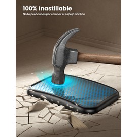 Lamicall Espejo para Bebe Auto -[2025 Seguro Gancho Triangular] 100% Acrílico Irrompible, Rotación de 360° y Visión Clara y Amplia, para Bebé Mirando Hacia Atrás, Espejo Retrovisor para Auto Bebe