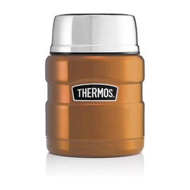 Thermos Stainless King Food Flask with Lid, Copper, 470ml