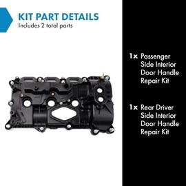 TRQ TRQ Right Valve Cover Compatible with 2017-2023 Ford 2018-2023 Lincoln