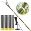 Pole Saws for Tree Trimming, 13.7 FT Manual Tree Trimmer