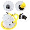 Portable Foot Air Pump Compact Plastic for Fishing Inflatable Boat