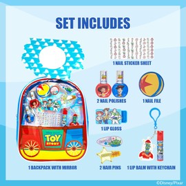 Toy Story Mochila de Maquillaje Infantil Set de Belleza Regalo para Niñas