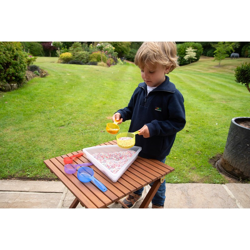 TickiT 73125 Translucent Measuring Cups - Sand Play - Water