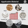 FOCSTOL Tile Drill Bit Set - 10 Pieces Carbide Drill