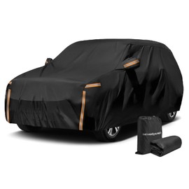NEVERLAND SUV Car Cover Universal Fit Waterproof Car Cover All Weather for SUV Outdoor Indoor UV Sun Rain Dust Snow Protection Fit SUV up to 200’’