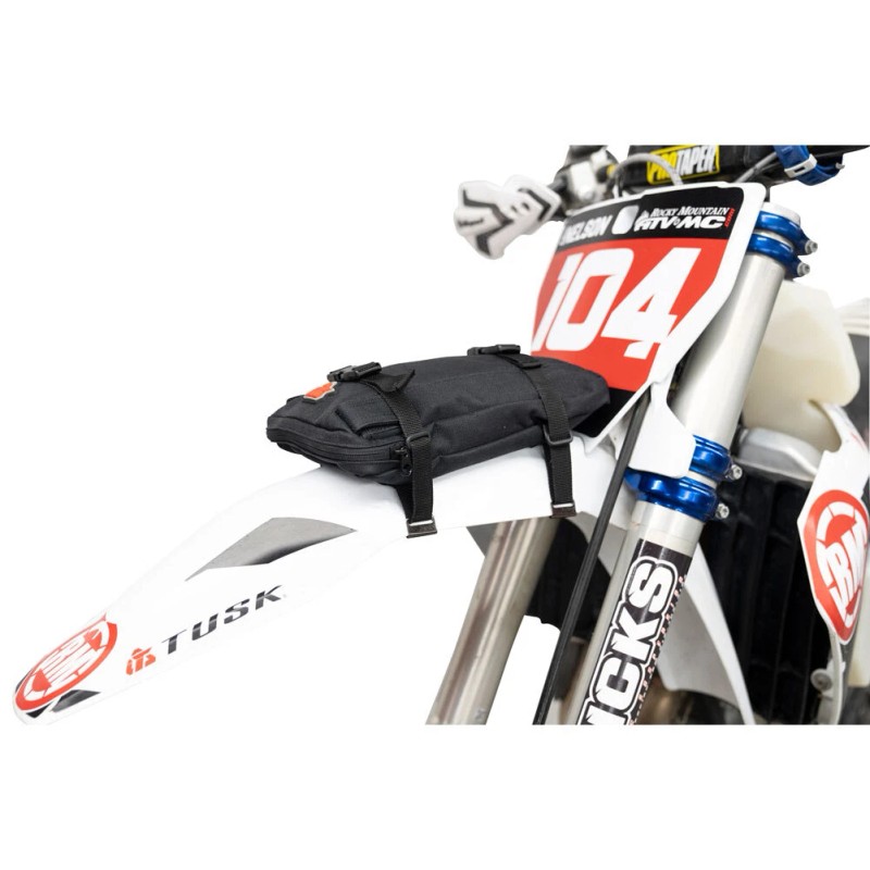 Tusk Fender Tube Pack Black Motorcycle Enduro Adventure 2004240001