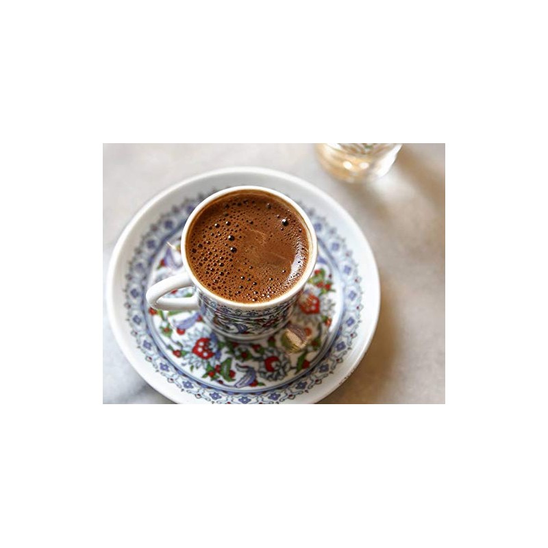 KURUKAHVECI MEHMET EFENDI Turkish Coffee, Arabica Beans, Roasted Ground,Rich Aroma,