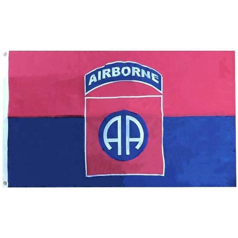 RFCO 3X5 82ND Airborne Division Double Sided Nylon Embroidered ARMY