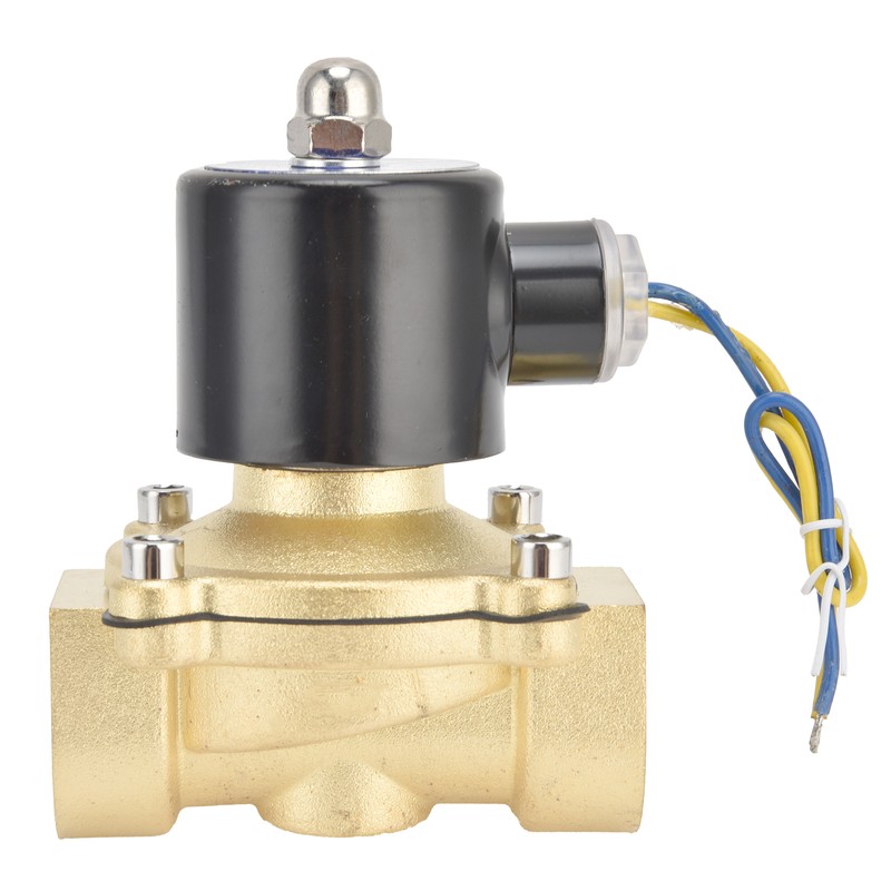 Normally Closed Solenoid Valve Brass Direct Acting Diaphragm Controlling Device