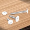 #8 x 1 Truss Head Fast Self Tapping Screws, Alloy