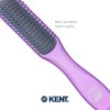 Kent AHGLO01 Airhedz Glo Half Round Narrow Detangling Hair Brush
