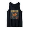 Wheel Life Retro Degu Poster Tank Top