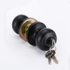 Entry Door Knob with Lock, One Key-Way Entrance Door Knob