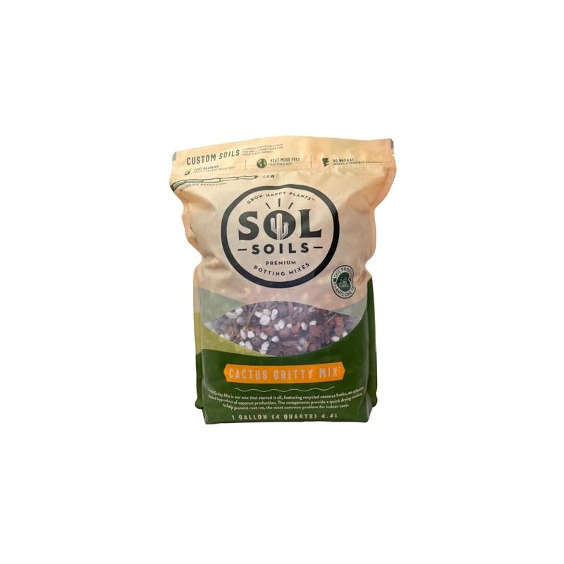 Sol Soils Cactus Gritty Mix (1 Gallon)