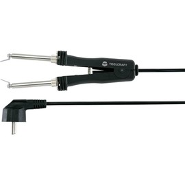 TOOLCRAFT Soldering Iron ZD-153A I Electric Soldering Iron I Tweezers Soldering Iron I Densely Fitted Circuit Boards I Ceramic Heating Element I 400°C Soldering Tip I Heating Time 5 Minutes I