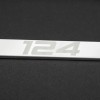 KA Depot 124 Spider Laser Engraved Stainless Steel License Plate