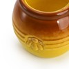 Hiceeden 2 Pack Ceramic Honey Pot with Dipper and Lid,